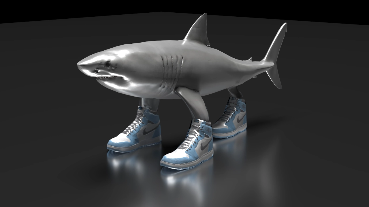 UCSD CSE 168: OptiX Path Tracer, "Tralalero Tralala"